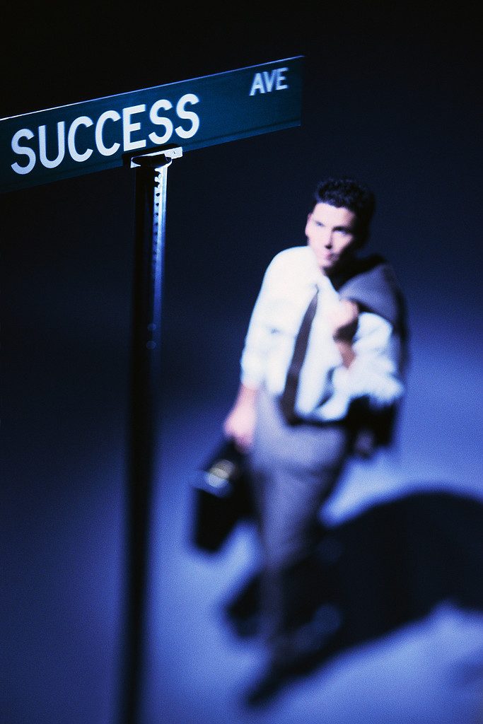 businessman-at-road-of-success